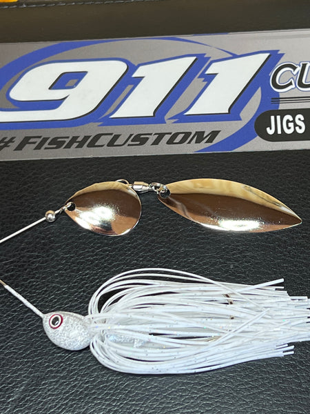Fish Head Spin Underspin - 1/2 oz. - Smokin Shad