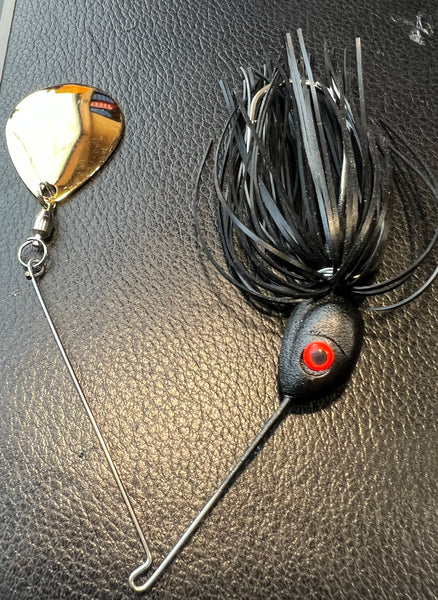 Spinnerbait - NIGHT BITE - Black