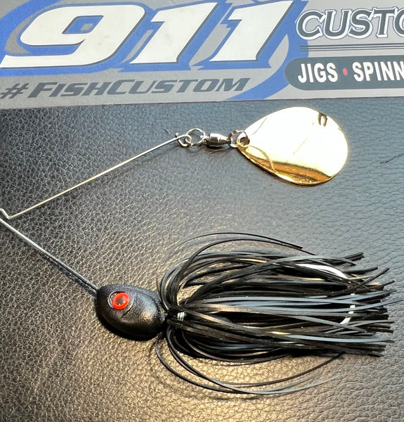 colorado fishing lure Simon Spinner 3.5 Hex This kit contains all of the parts needed to build 20 inline spinners Thomas Colorado Spoon Nickel/Gold; 1/6