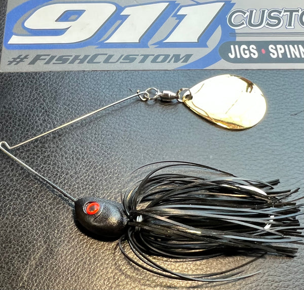 Spinnerbait - NIGHT BITE - Black