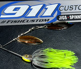 Spinnerbait - Hot Mouse - Hidden Weight - Double Willow