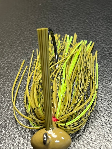 FB Jig - OGP/FS Chartreuse – 911CustomLures.com