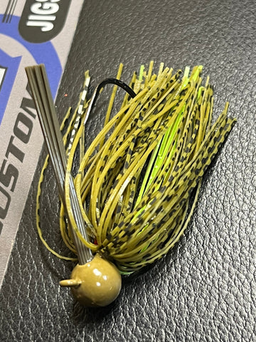 Jig - Finesse - Round Head - OGP/Chartreuse