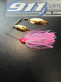 Spinnerbait - Tillery Sunrise - Hidden Weight - GOLD - Double Willow - 911CustomLures.com