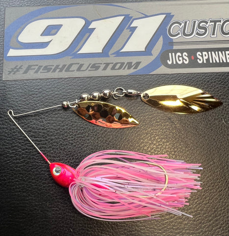 Spinnerbait - Shad Head - Morning Dawn - 911CustomLures.com