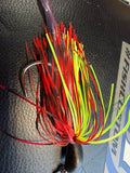 Bladed Jig - Roanoke/Chartreuse - 911CustomLures.com