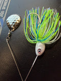 Spinnerbait - Shad Head - Chart/Blue/Glimmer