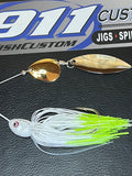 Spinnerbait - Shad Head - Tandem -  KP-1