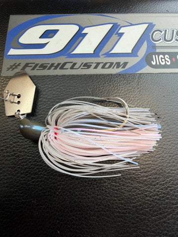 Bladed Jig - Pro Blue Red Pearl