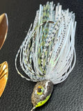 Spinnerbait - Tillery Shad - Hidden Weight - Double Willow - GOLD Blade