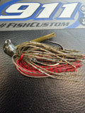 Flippin Jig - AGP/Red Craw