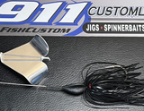 BuzzBait - Black - Offset Axis Blade