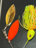 Spinnerbait - Shad Head - Double Willow - Afterburner