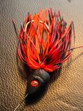 Spinnerbait - Shad Head - Black Fire Craw- Tandem