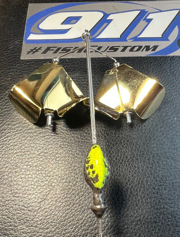 Buzzbait - LIL BUZZ - FROG BUZZ - Medium Blades