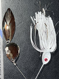 Spinnerbait - Shad Head - Tandem -  Shad Flash - Fluted/Hex Combo