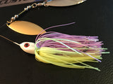 Spinnerbait - Hidden Weight - Double Willow - Light Table Rock Shad - 911CustomLures.com
