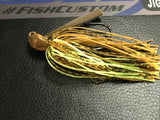 Flippin Jig - OGP/FS Chartreuse - 911CustomLures.com