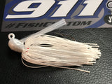 Flippin Jig - White - 911CustomLures.com