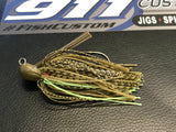 Flippin Jig - OGP/FS Chartreuse - 911CustomLures.com