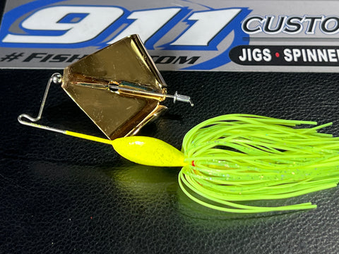 buzz bait fishing lure Buzzbait - Ticker - GOLD Blade