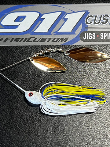 Spinnerbait - Shad Head - Double Willow - Sexy Shad