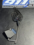 BuzzBait - Black on BLACK - Offset Axis Blade